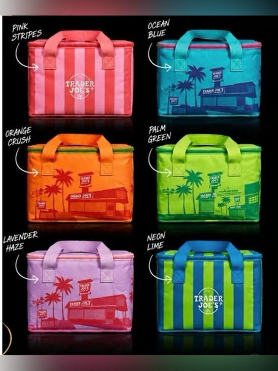 Trader Joe'S Handbags - Trader Joe’s Mini Insulated Summer Lunch Bags 
MULTIPLE COLORS AVAILABLE